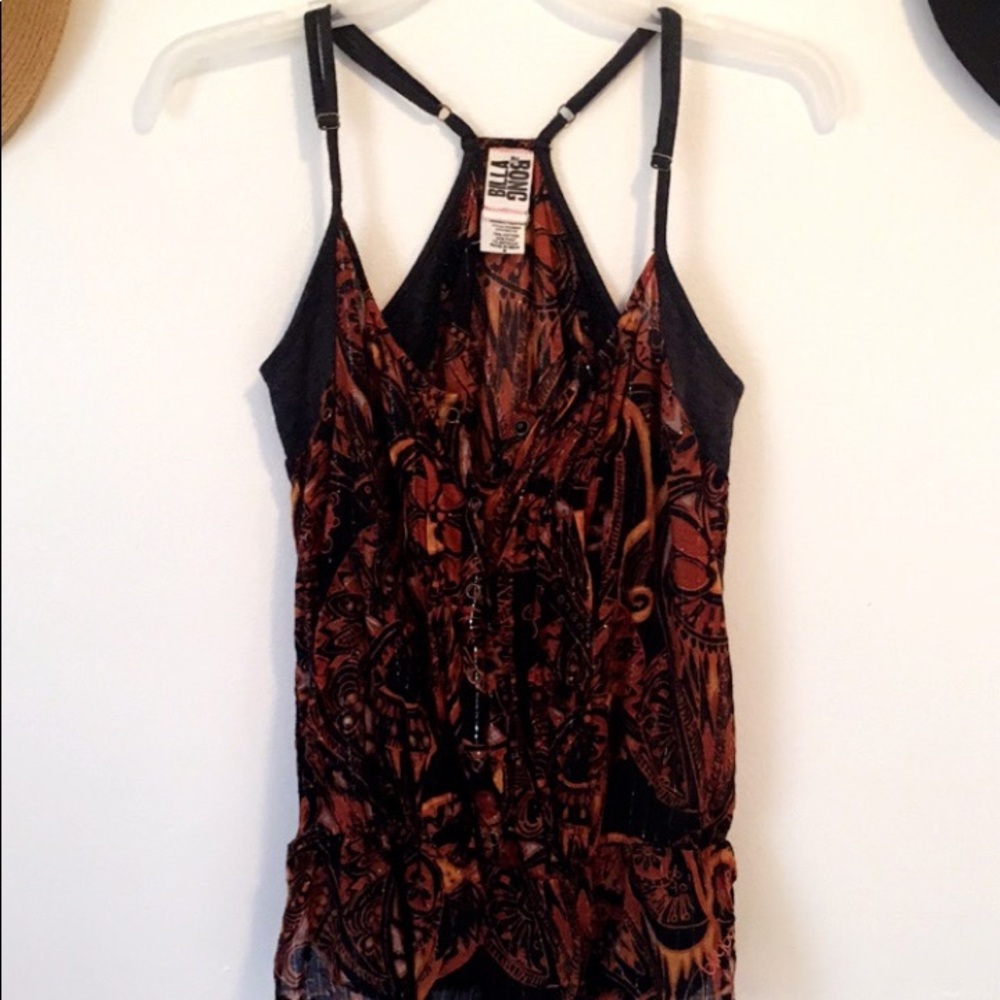 Billabong • floral print tank top